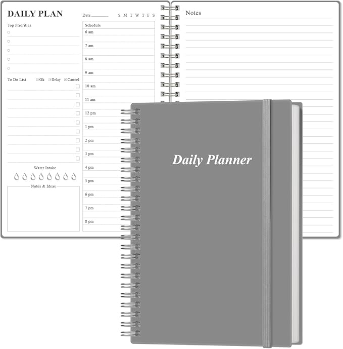 Daily Planner Undated by Heveboik