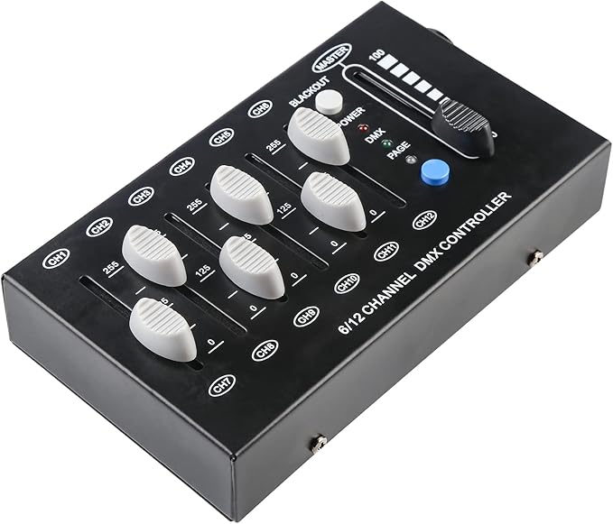 MAD OWL 12 Channel DMX dimming Controller, mini dj Lighting Controller - Image 5