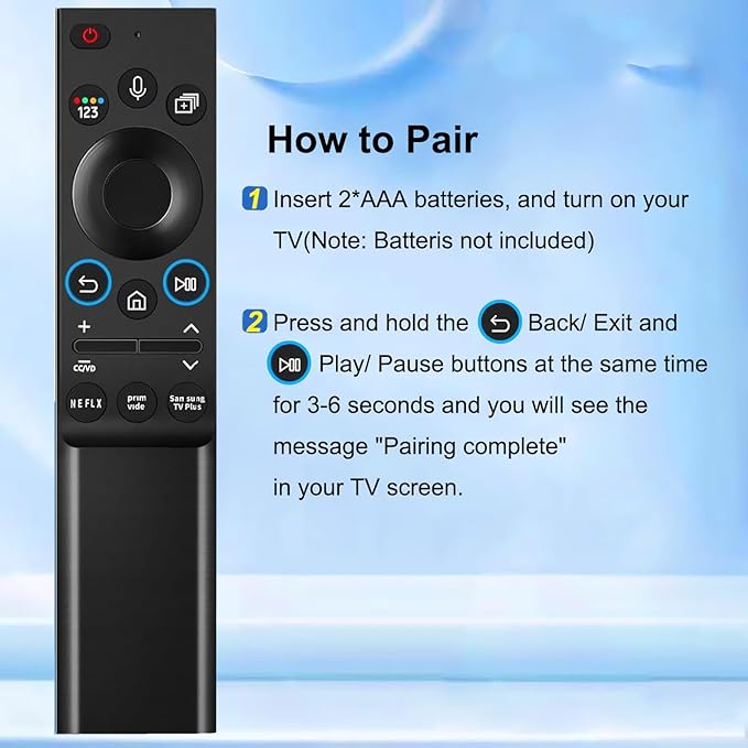 Voice Replacement Remote for All Samsung TV QLED 4K 8K UHD/Crystal UHD 4K/ NEO - Image 4