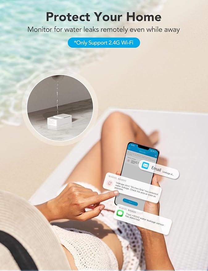 GoveeLife Premium Smart Water Leak Detector 2 - Image 3