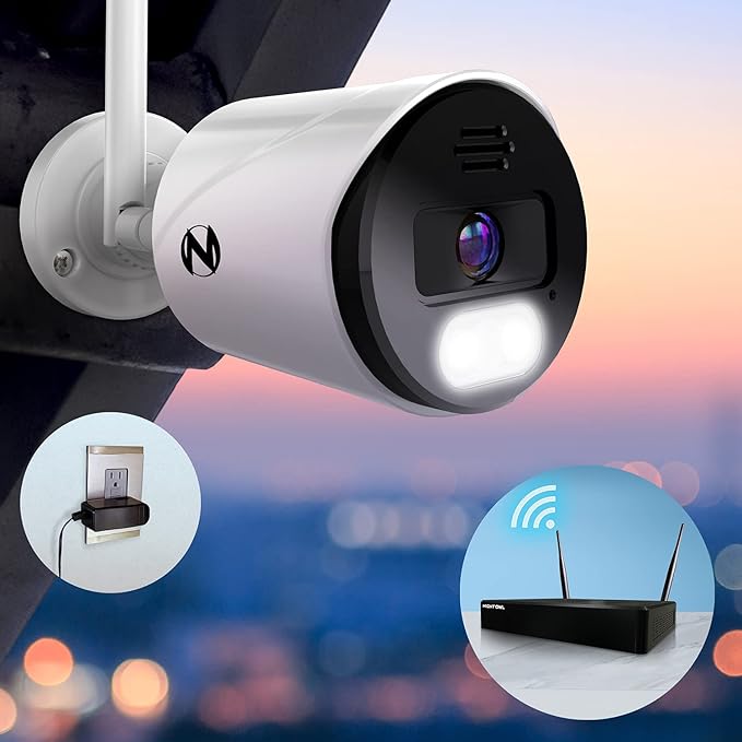 Night Owl Sp, Llc Night Owl 10 Channel Bluetooth Video Home Security Camera - Image 4