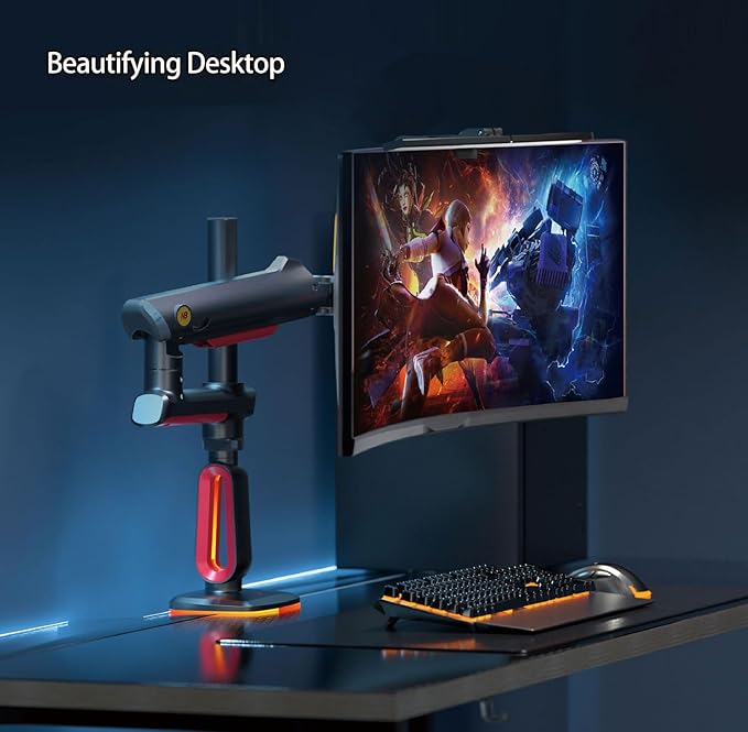 NB Extra Height Gaming Monitor Arm - Image 3