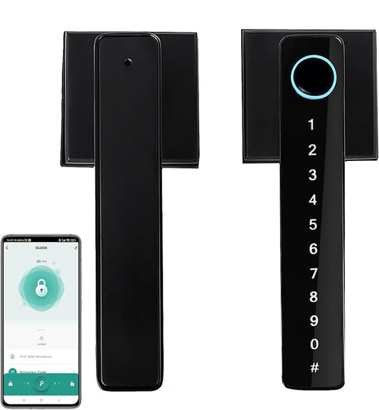 Zhuofeiya Smart Fingerprint Door Lock, Keyless Entry Door Knob by Unknown