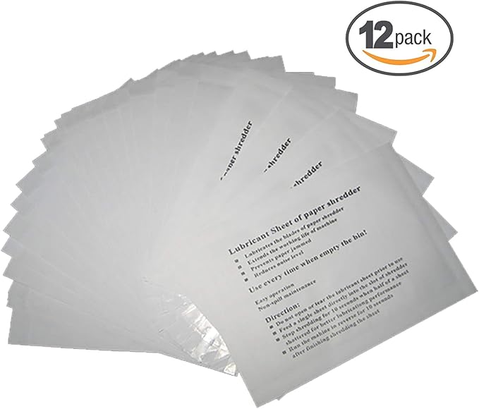 VANRA Shredder Lubricant Sheets - Image 3