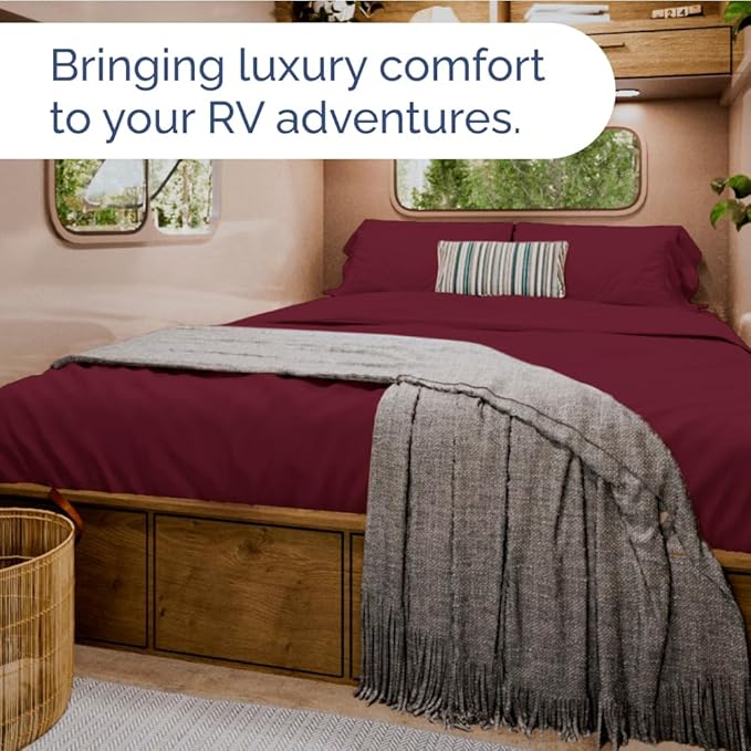 RV Short Queen Sheet Set 60 X 75 - Image 8