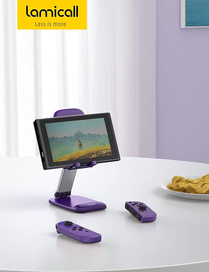 Lamicall Purple Phone Holder for Desk - Image 7