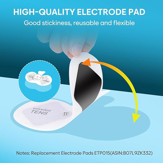 Easy@Home Rechargeable Compact Wireless TENS Unit - Image 5
