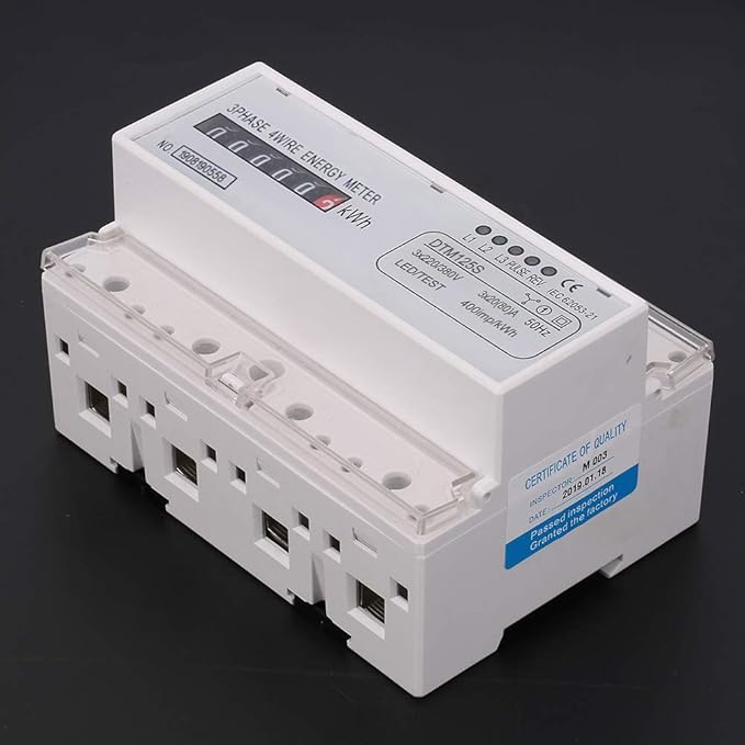 Energy Consumption Digital Electric Power Meter 3 Phase KWh Meter Smart Class 1 - Image 5
