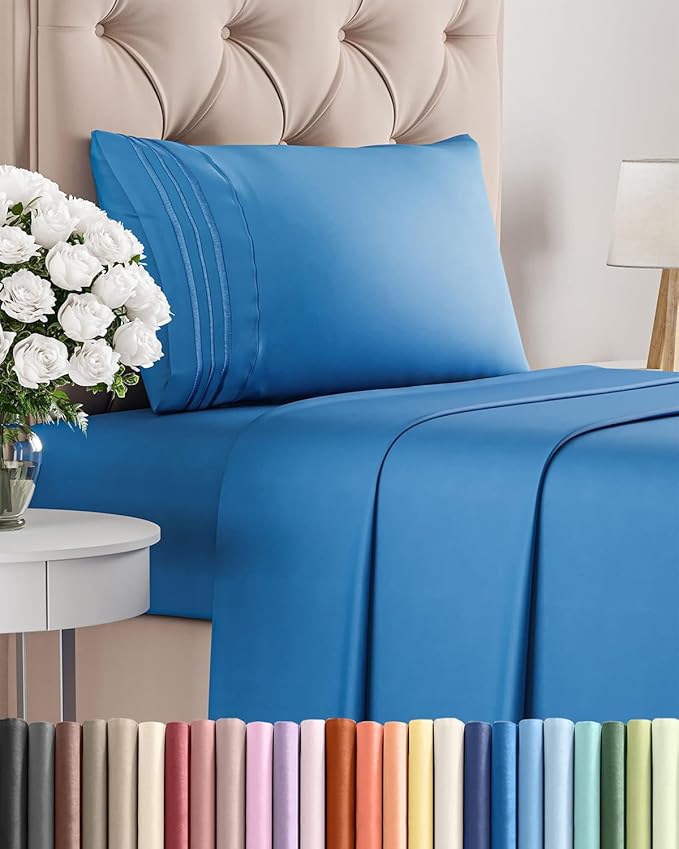 Twin XL Size 3 Piece Sheet Set by CGKUnlimited