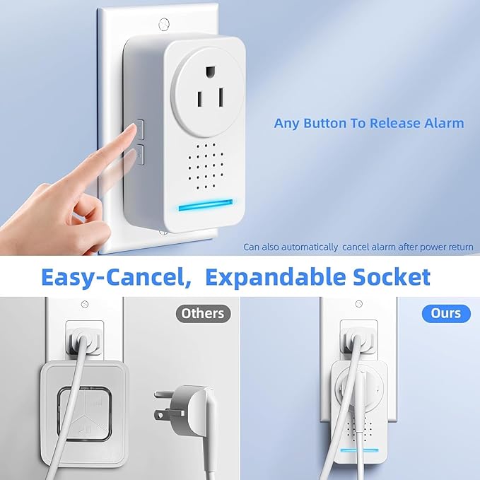 2 Pack Power Failure Alarm ，Power Loss Alarm - Image 5