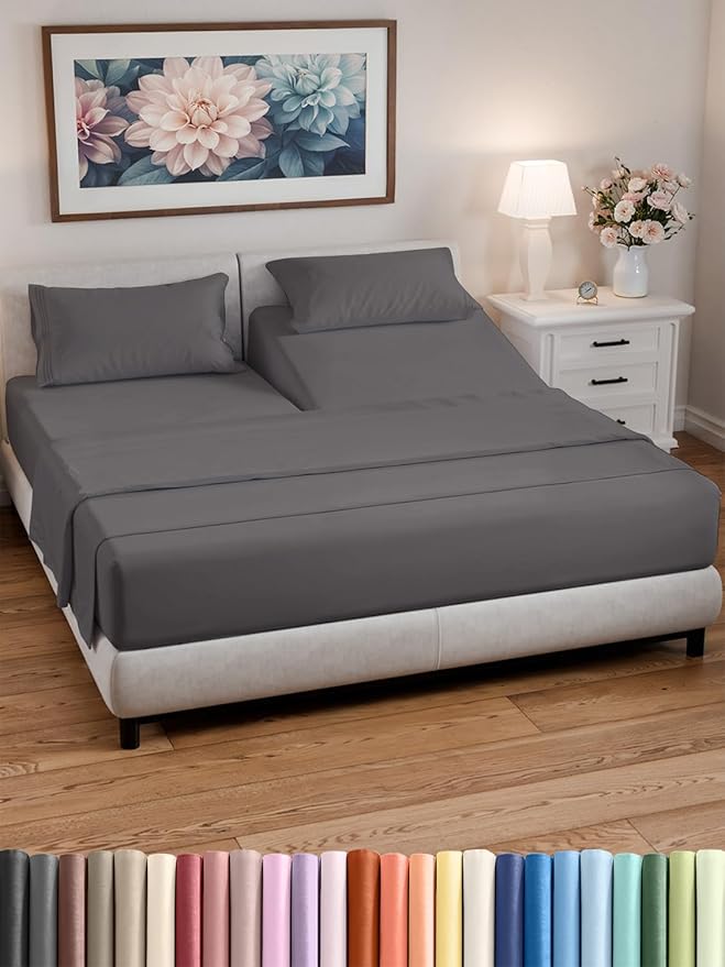 Split Head King Sheets Set by CGKUnlimited