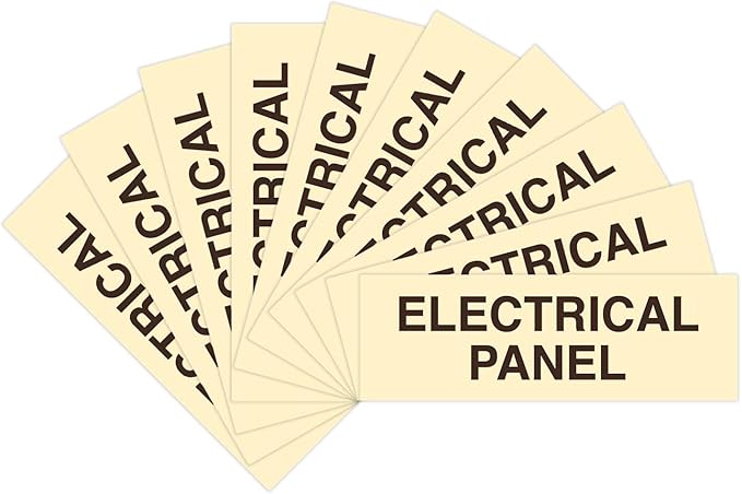 All Quality Basic Electrical Panel Sign by All+Quality
