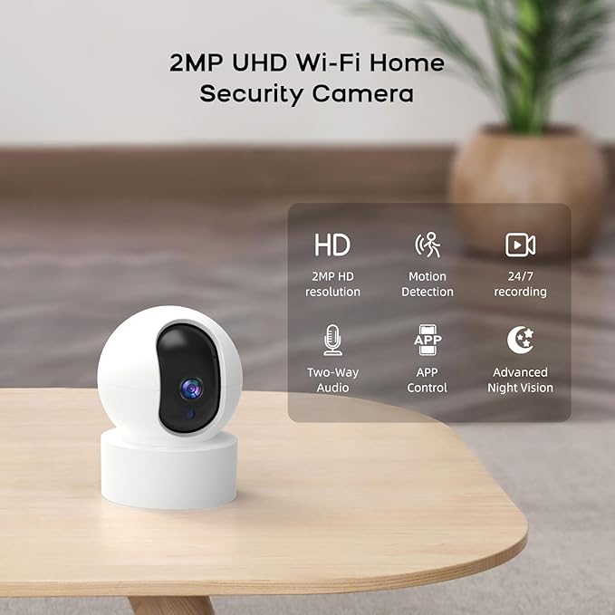 LWOHSI Alarm Systems with 2MP HD Security Camera, Wireless 4G/WiFi Home - Image 2