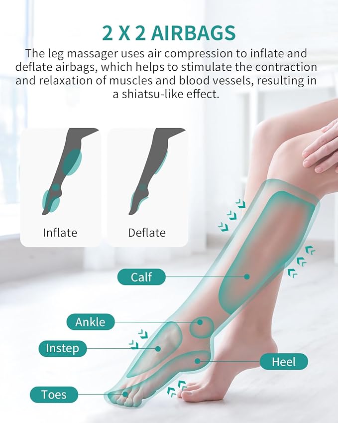 Nekteck Leg Compression Massager - Image 2