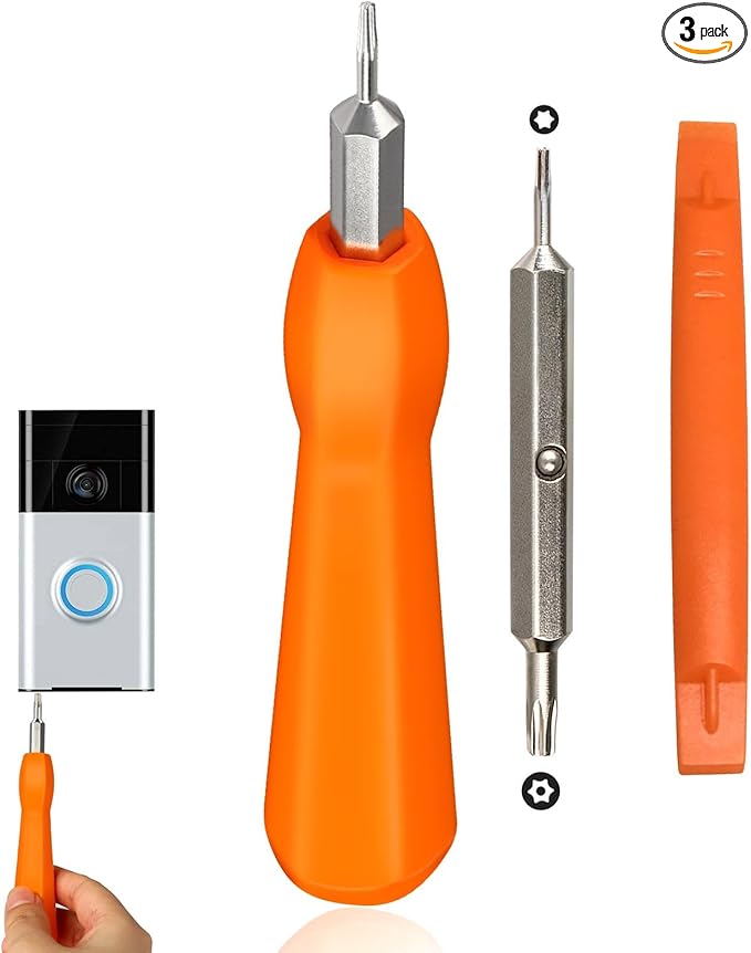 Video Screwdriver Bit Set for Battery and Wifi Access by HAO+HELPER