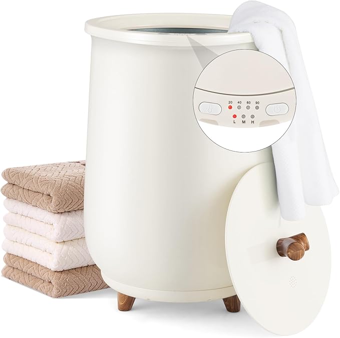 Tangkula Towel Warmer Bucket, 23L Large Luxury Bucket-Style Towel Warmer by TANGKULA