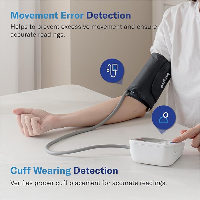 Alcedo Blood Pressure Monitor for Home Use, Automatic Digital BP Machine - Image 8