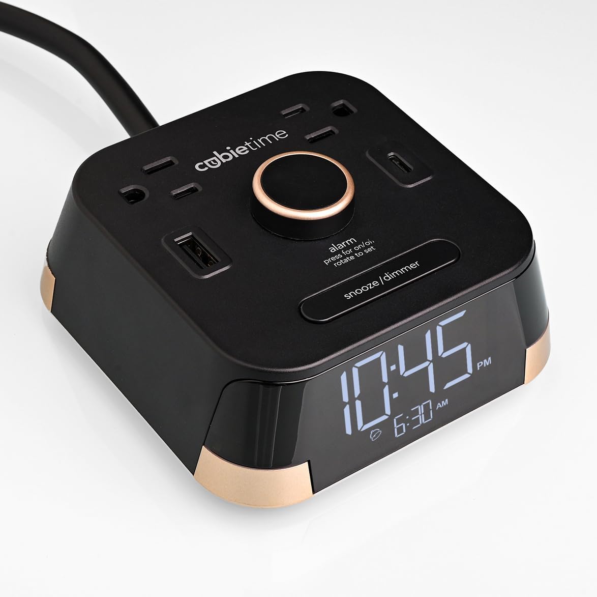 CubieTime alarm clock charger