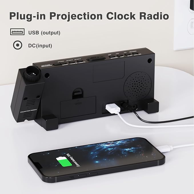Mesqool Projection Alarm Clock - Image 7