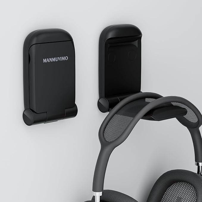 MAMUVIMO Headphone Stand, Headset Stand Foldable ＆ Sticky, Headphone Holder by MANMUVIMO