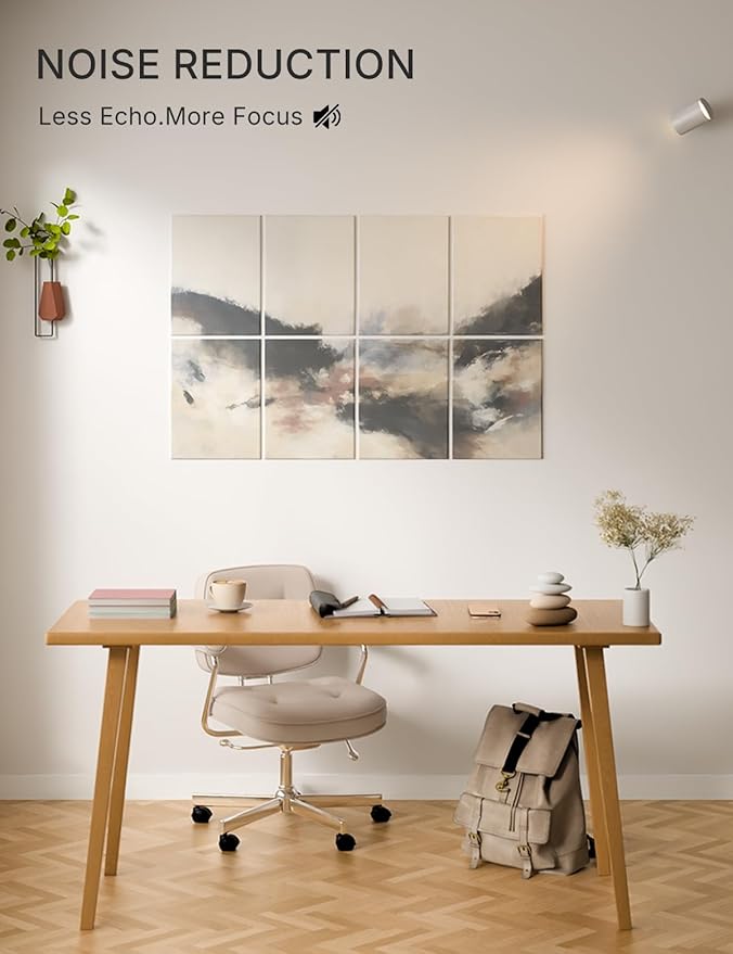 Wall Art Acoustic Panels, Decorative Sound Absorbing Panels - Image 2
