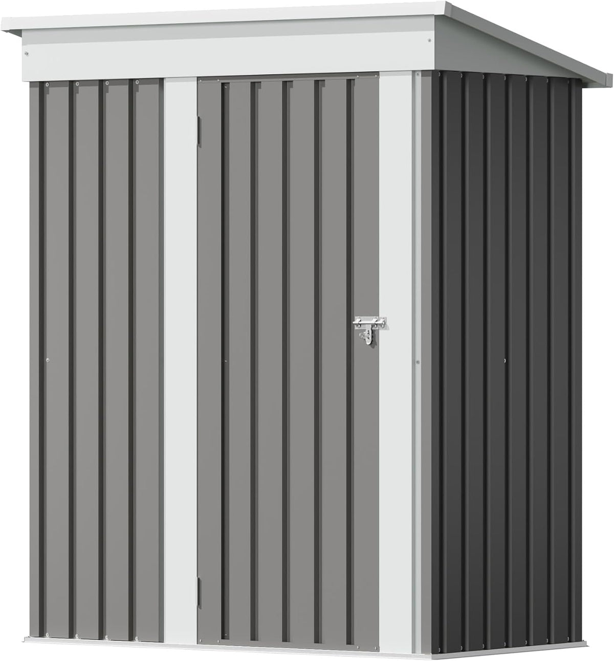 flamaker 5x3 ft storage shed waterproof metal garden, main product view