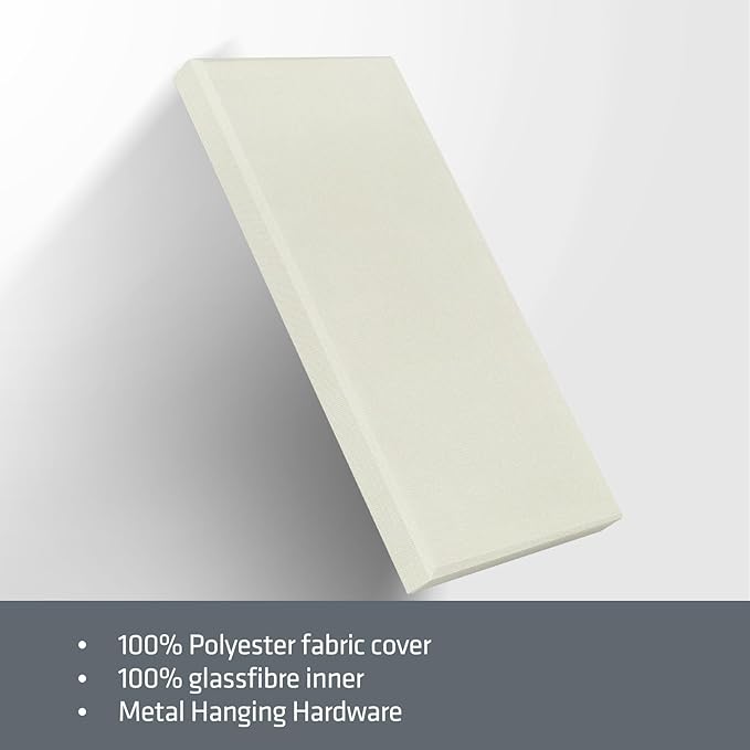 UMIACOUSTICS 2 PCS Acoustic Panel, 47.2" x 23.6" x 2" Fiberglass Sound Proof - Image 6