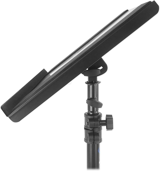 Rockville RLS68 Dual-Tray Laptop/Tablet Stand, Adjustable Height 30-51" - Image 2