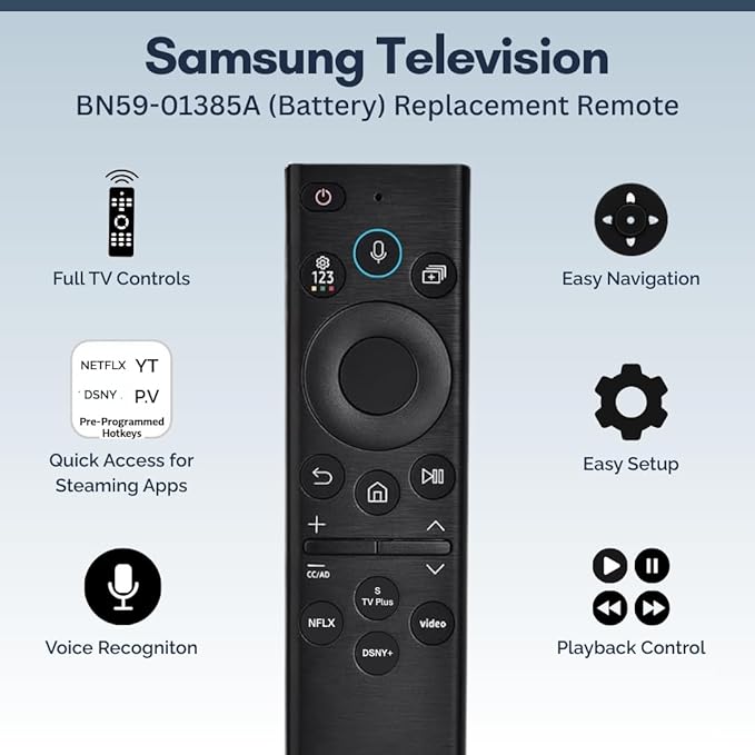 BN59-01385A Samsung TV Remote Control Replacement - Image 2