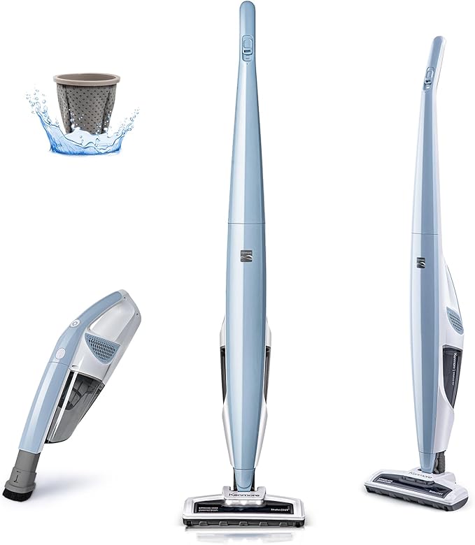 Kenmore DS1020 16V Cordless Stick Vacuum Lightweight 2-in-1 Handheld, LED by Kenmore