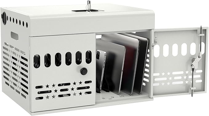 12-Device Charging Cabinet -Lockable Charging Station by MetaTeel