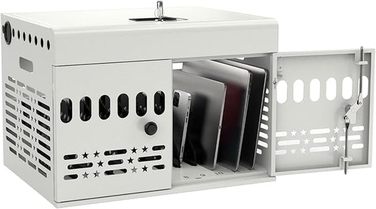 12-Device Charging Cabinet -Lockable Charging Station by MetaTeel