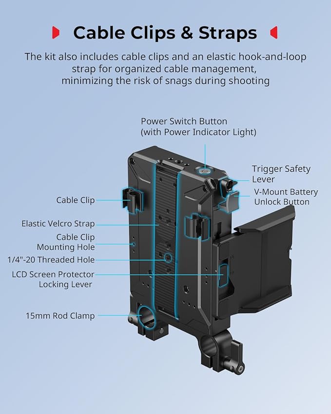 SMALLRIG V-Mount Battery Plate Kit - Image 6