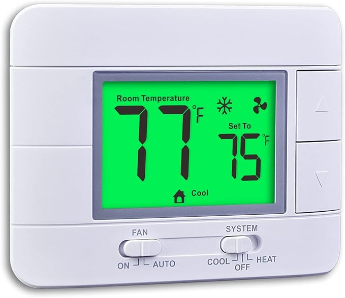 Upgraded Non Programmable Thermostats by Garystat