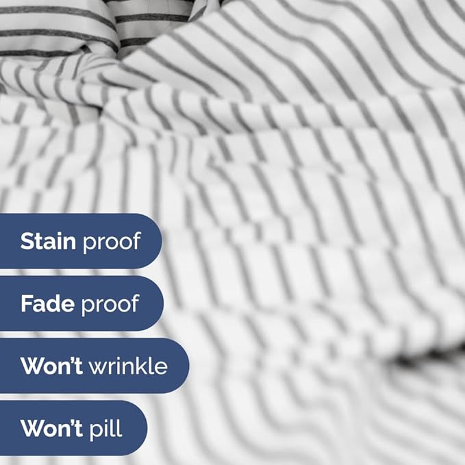 Split Head King Sheet Set – 4 Piece Flex Split Top King Sheets - Image 6
