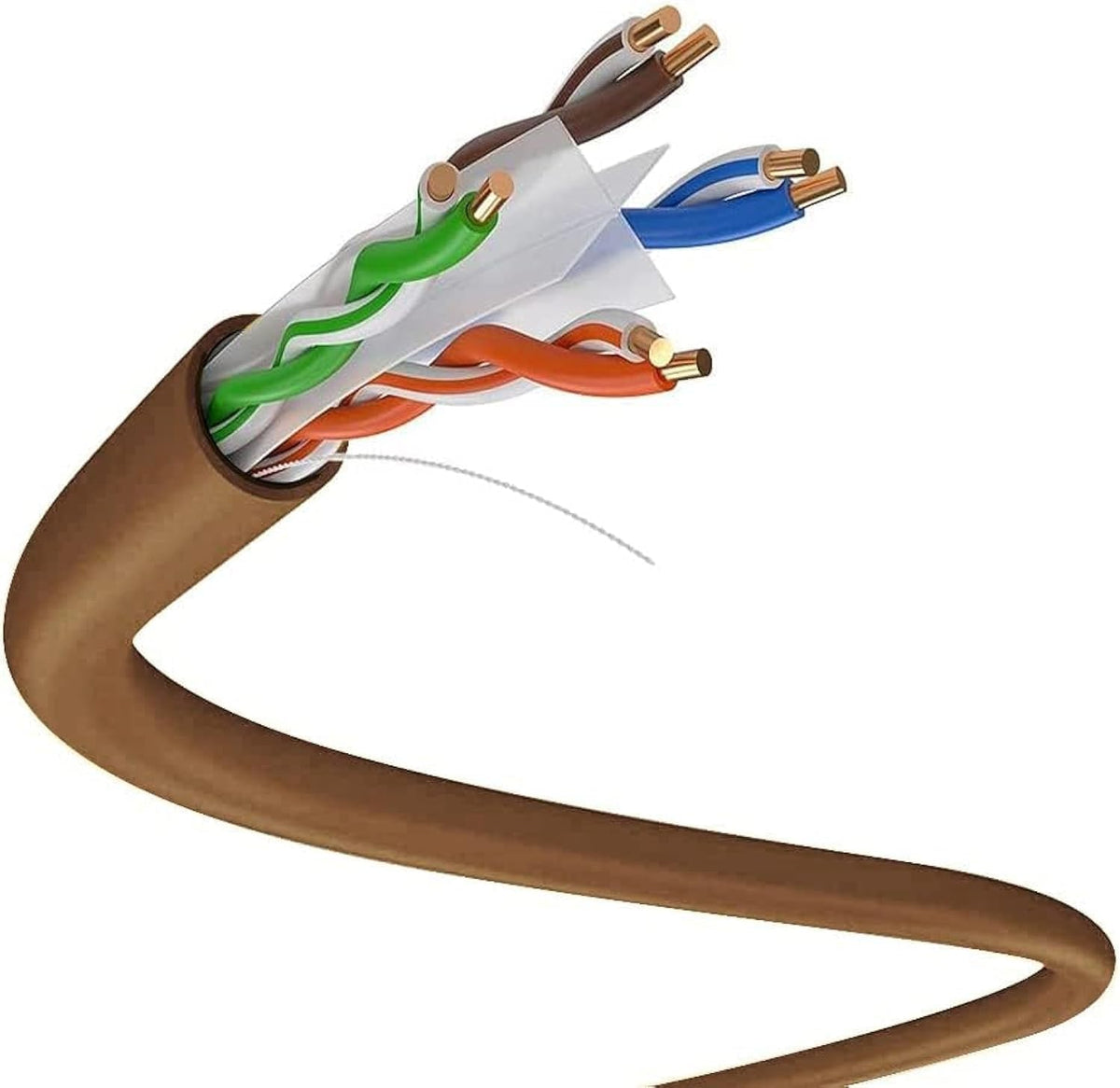 Dripstone CAT6 Ethernet Cable 1000ft Bulk Network LAN Wire 23AWG Solid UTP