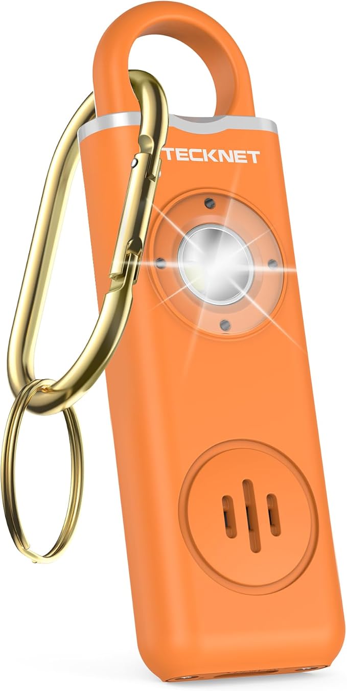 TECKNET Rechargeable Personal Safety Alarm by Tecknet