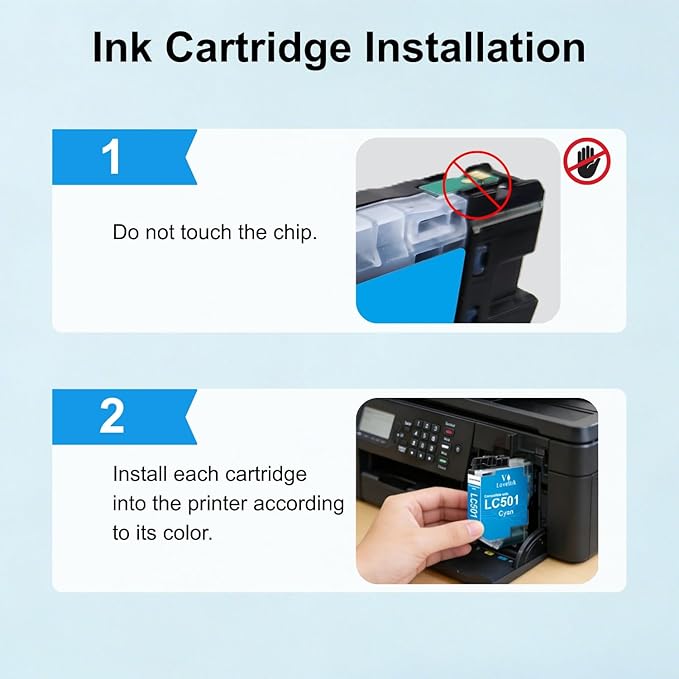 VLOVEINK LC501XL Ink Cartridges Compatible - Image 5