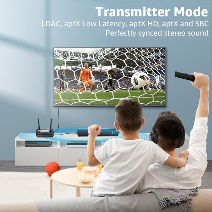 1Mii B03Pro+ Bluetooth 5.3 Transmitter Receiver Certified LDAC - Image 5