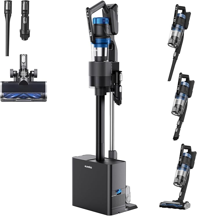 Eureka Stylus Elite NEC490BL Cordless Stick Vacuum, 350W Powerful Suction by Eureka