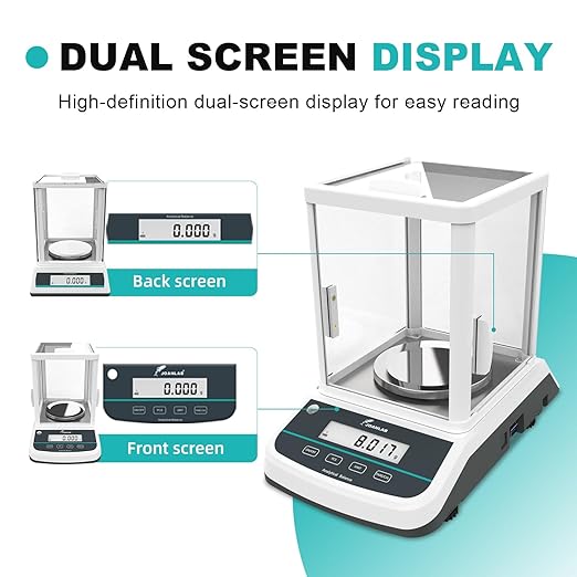 JOANLAB Analytical Balance 200g x 1mg Scale High Precision 0.001g Accuracy - Image 5