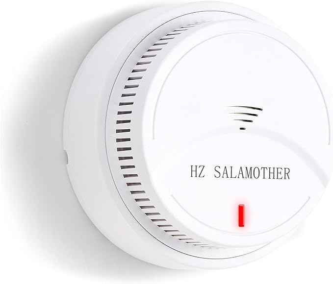 Smoke Detector 1 Pack, Fire Alarms Smoke Detectors by HZSALAMOTHER