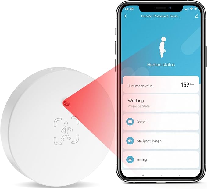 eMylo Human Presence Sensor, WiFi Wave Radar Real-time Human Motion Detection by eMylo