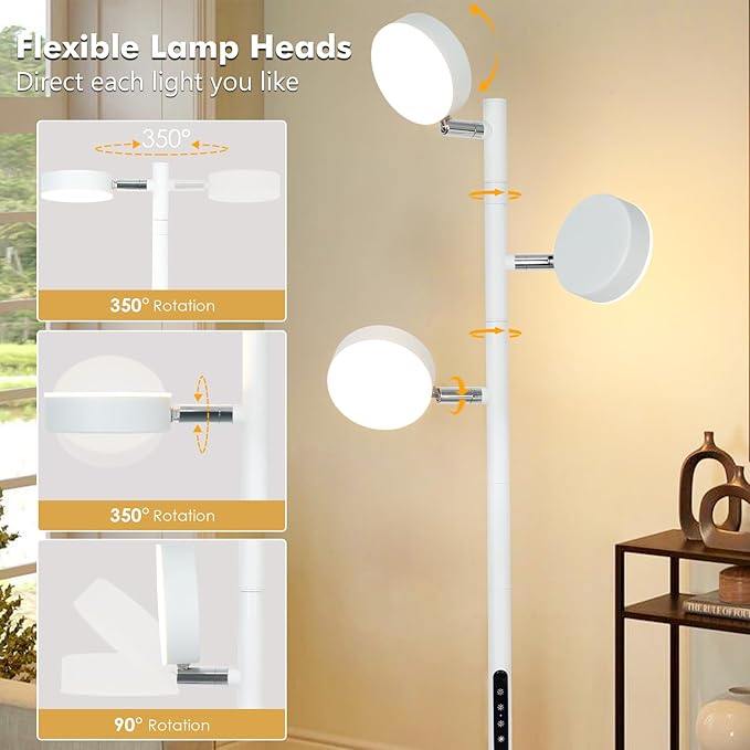 Benaep Tree Floor Lamp for Living Room - Image 6