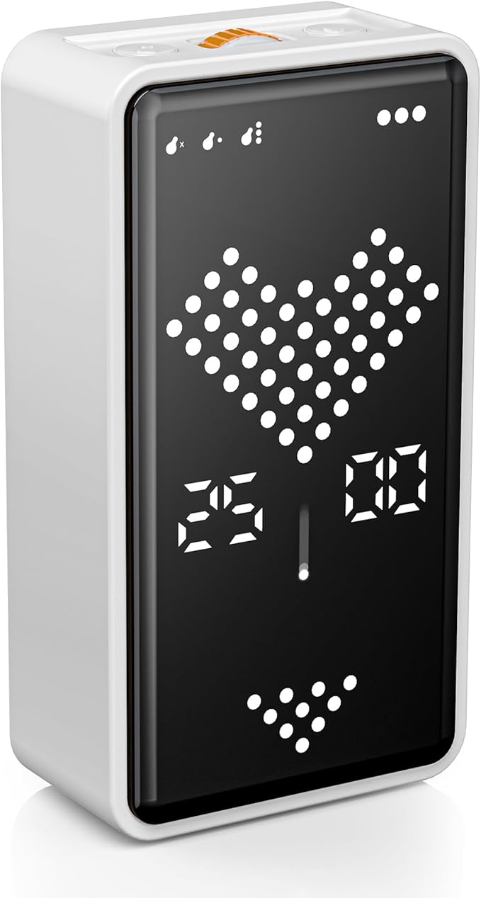 Digital Hourglass Timer, Rechargeable Magnetic Visual Timer by Exlliy