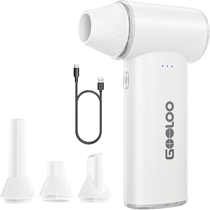 GOOLOO F3 Electric Air Duster- 150000RPM 52m/s Super Power Car Duster, Variable by GOOLOO