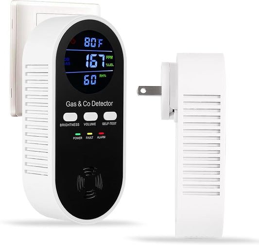 5-in-1 Combination Gas & Carbon Monoxide Detector by ProductCategory