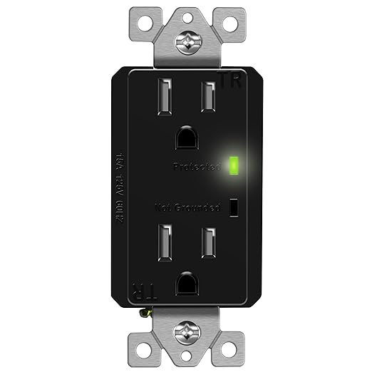 TOPGREENER Surge Protector Receptacle by TOPGREENER