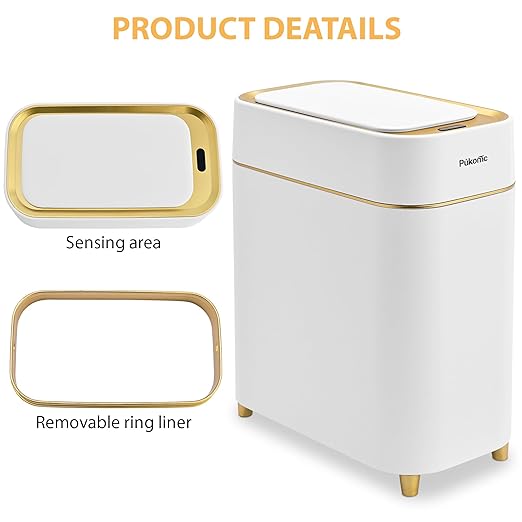 Pukomc Automatic Small Sensor Trash Can - Image 8