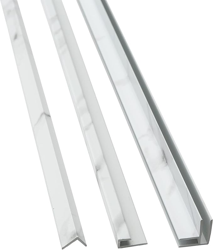 Palisade 78in x 60in x 32in Waterproof Vinyl Shower Surround Kit - Image 8